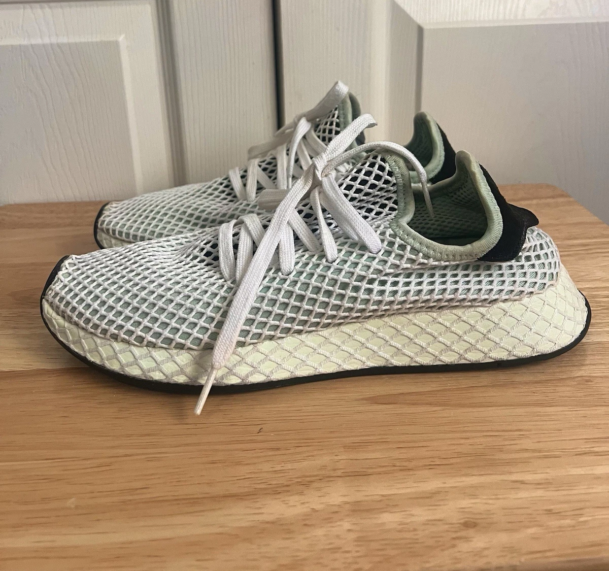 adidas gazelle silver green womens Adidas Deerupt Shoes