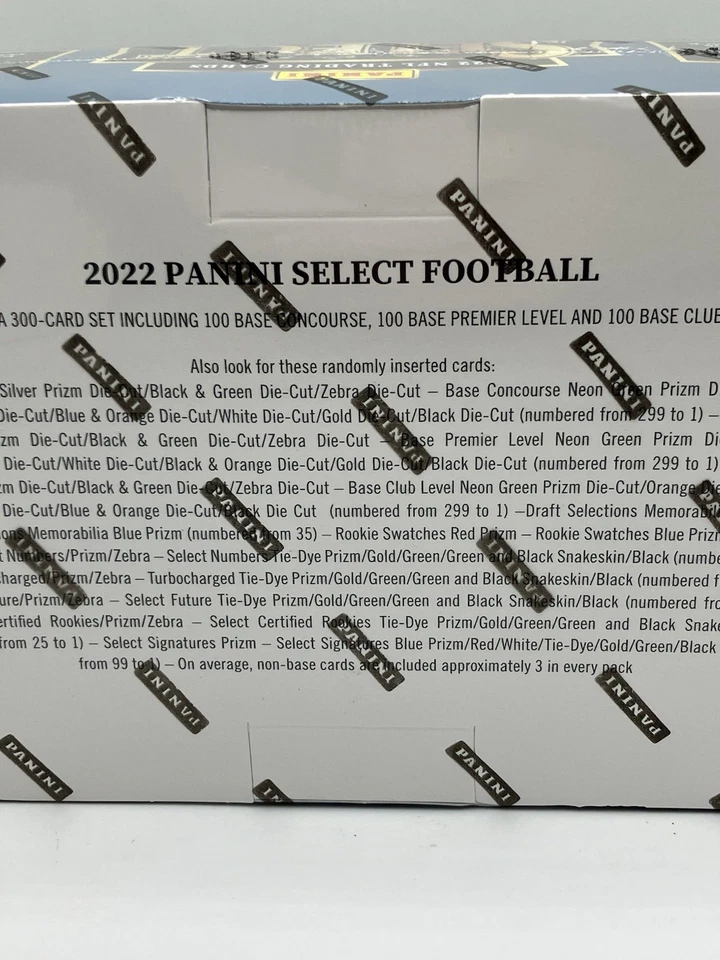 2022 Panini Select NFL Football Mega Box Black & Green Prizm Factory Sealed - Image 3 of 3