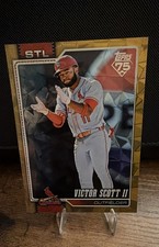 2026 Topps Series 1 - Victor Scott II #221 Gold Diamante Foil /50