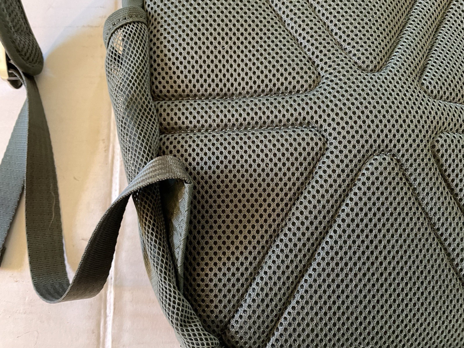 ATHLETA Excursion Backpack Dark Green Nylon Great… - image 17