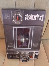 Vintage Tomy Demon Driver Auto Raceway, 1978, konsola do gier, działa, rzadka