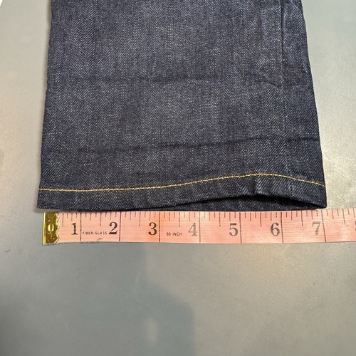 Buck Mason Jeans 34x34 Slim Fit Selvedge Denim Made in USA Blue Indigo - Picture 18 of 18