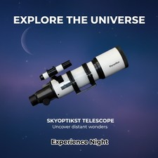 102mm f/6 Refractor Telescope OTA w/ Finder - Astrophotography  Visual