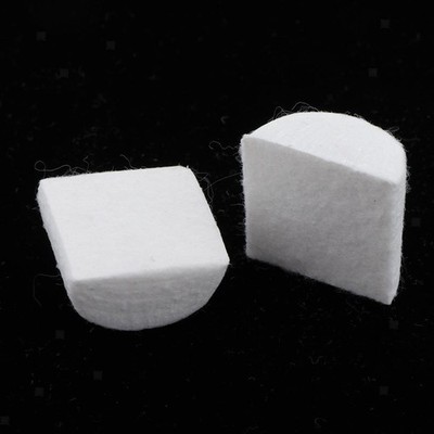 2 Lot Wollfilz Dämpfung Pad E-Trommel Schlagkopf