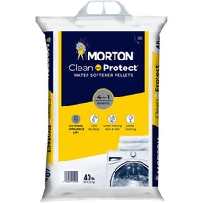 Morton Clean Protect Water Softener Salt Pellets 40 lb 0.34 per pound