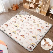 Foldable Baby Play Mat, PIGLOG Waterproof Playmats for Babies and Toddlers Kids,