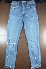 Abercrombie  Fitch Women  s The Skinny High Rise Size 25/0R Distressed
