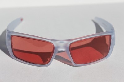 OAKLEY Gascan Sunglasses Matte Clear/Prizm Peach OO9014-C960 NEW