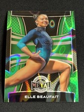 ELLE BEAUFAIT 2025 LEAF METAL WOMEN OF SPORT GREEN WAVE PRIZM 1/1 MSU 🔥🔥
