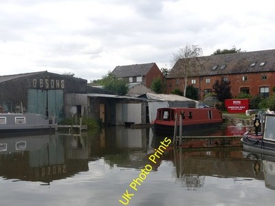 Photo 6x4 Dobsons boatyard  Great Wilne Moving a partially built narrowbo c2016