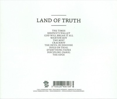 KRIKOR & THE DEAD HILLBILLIES - LAND OF TRUTH NEW CD