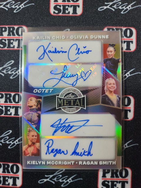 2026 Leaf Women of Sport Chio Dunne McCright Smith Ash Razeghi + Oktett Auto 1/5