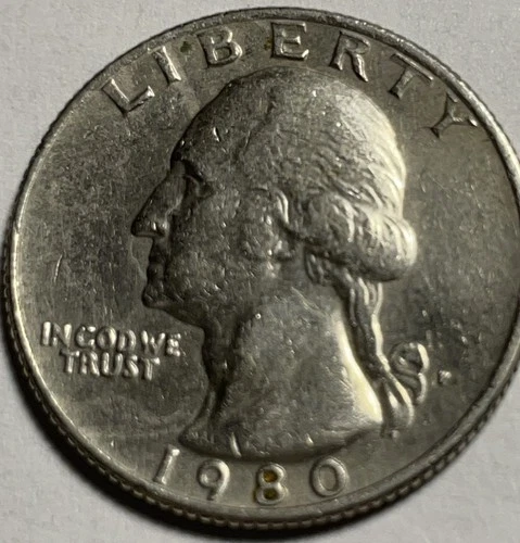 1980-P Washington Quarter — photo from the most recent tracked eBay sale