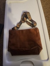 Brown Purse Light Weight With Strap New