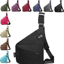 Wander Plus Anti Theft Travel Bag,  Cross Body Travel Bag, Slim Sling Bag