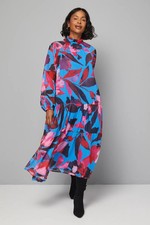 Wallis Blue Smock Dress Womens Occasion Dresses