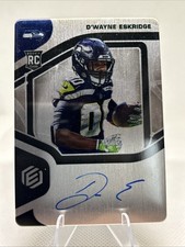 Dwayne Eskridge Rookie 2021 Elements Auto #144 60/199 Seattle Seahawks