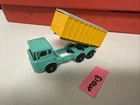 Matchbox No. 47 Tipper Container Truck Vintage Lesney, England Mint Green
