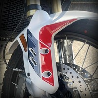 3D Aufkleber SchüTzer FüR Parasteli Motorrad Kompatibel Mit Ducati Desertx 2026