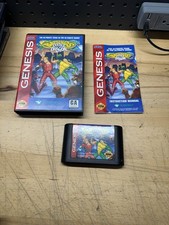 Battletoads/Double Dragon (Sega Genesis, 1993) Complete w/Case & Manual