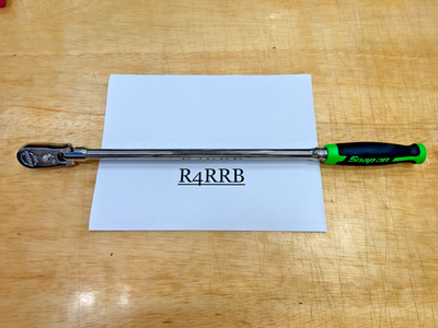 #ad Snap on Tools USA 3 8quot; Drive NEW STYLE GREEN EXTRA Long Flex Ratchet FHLLF80G $250.00