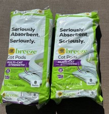 Purina Tidy Cats Breeze Multi-Cat Strength Refill 2 Pack = 16 Pads Litter System