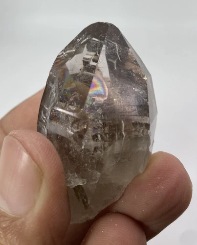 53g Natural Terminated Clear Quartz Crystal Rainbow effects-Top Quality crystal