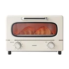 COMFEE' Retro Toaster Oven 2 Slices of Toast 1000W High Heat 30 Minute Timer