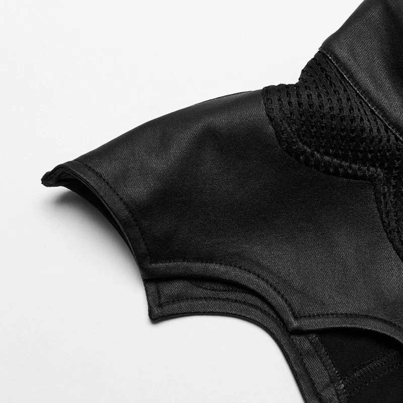 Punk Rave Weste Damen Punk Cool Vest schwarz M