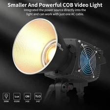 ZHIYUN Molus Light B300 300W COB LED Video Light [Official] 2700K-6500K Bi-color