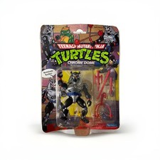 Chrome Dome Teenage Mutant Ninja Turtles TMNT 1991 Playmates Sealed Some Bends