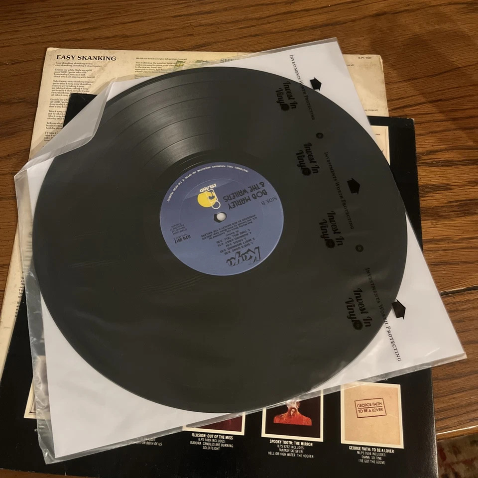 Bob Marley Kaya LP 1978 OG Vintage Vinyl ILPS 9517 Sterling, Reggae, VG - Image 4 of 4