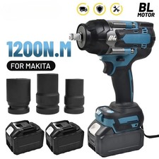 1200n.m Torque Brushless Electric Impact Wrench 12 Inch Screwdriver Power Tools