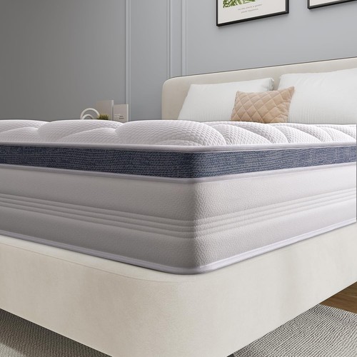 30cm Thickness Double Mattress,Twolike Firm Foam Topper Innerspring Spring Syste - Picture 7 of 7