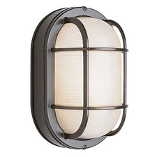 3 Trans Globe Lighting TG41015 RT Transitional One Bulkhead Outdoor-Post-Lights