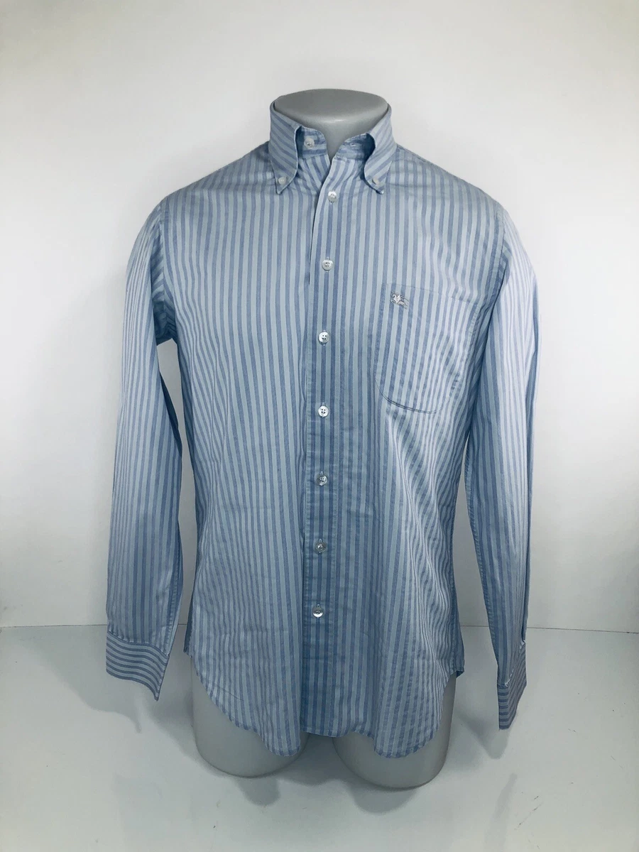 Burberry logo-embroidered poplin shirt - Green