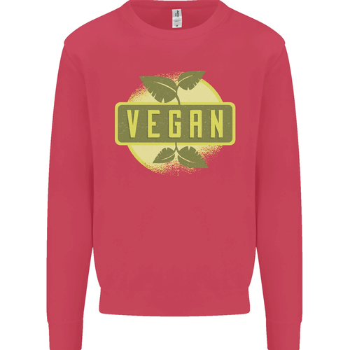 Vegan Kids Sweatshirt Jumper - Picture 64 of 97