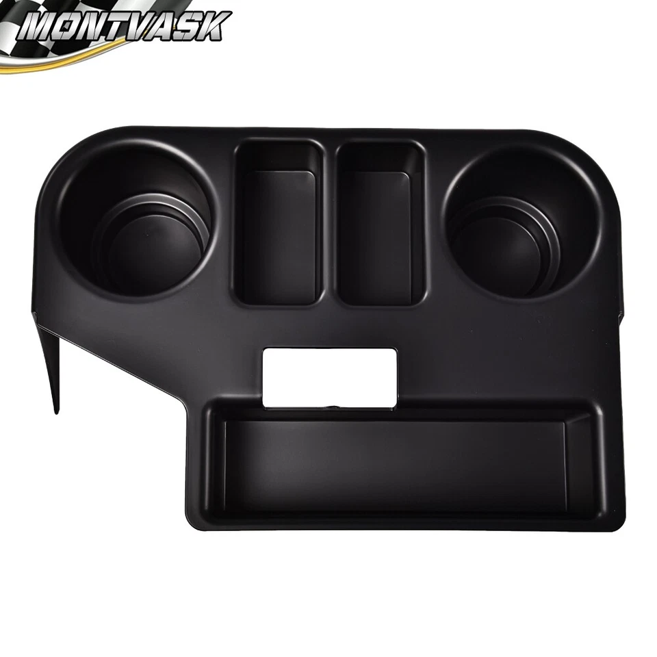 Fit For 1994-1997 Dodge Ram 1500 2500 3500 Black Center Console Cup Holder Foto 2 de 4