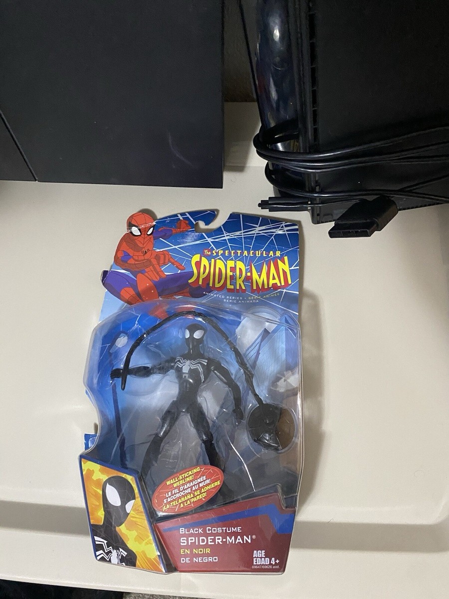 Spectacular Spider-Man Black Suit Figure | eBay