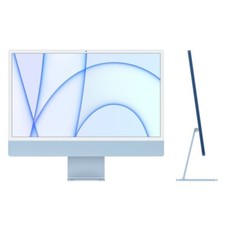 Apple iMac 24" 2023 M3, 8-Core CPU 8-Core GPU, 8GB 256GB SSD, Blue - Very Good