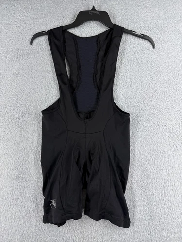 Giordana Bib Shorts Cycling Adult Large Black Nylon Spandex Blend Padded READ
