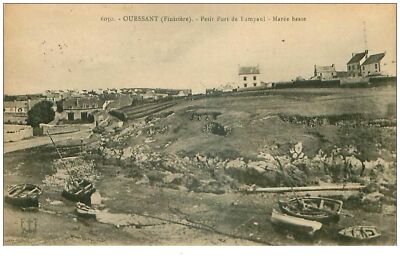 29 . n°41249 . oessant .small port of lamppaul.low tide