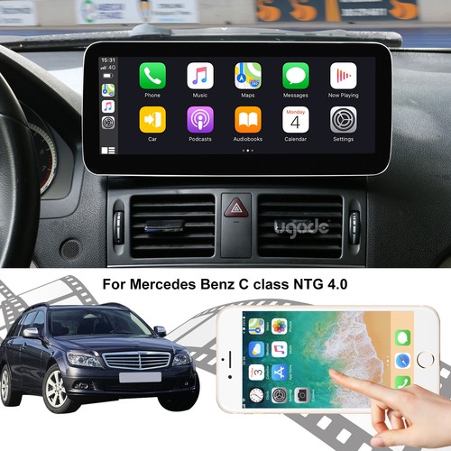 Android 1920 Screen Display Radio Mercedes Benz C class NTG4.0 2007-2010 W/S204 - Picture 5 of 12