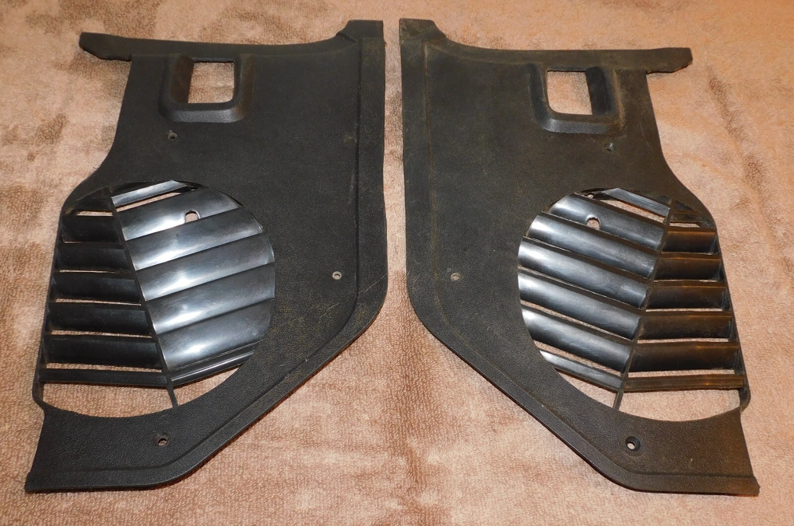 1969 1970 Mustang Mach 1 Shelby Boss Grande Cougar ORIG LH+RH BLACK