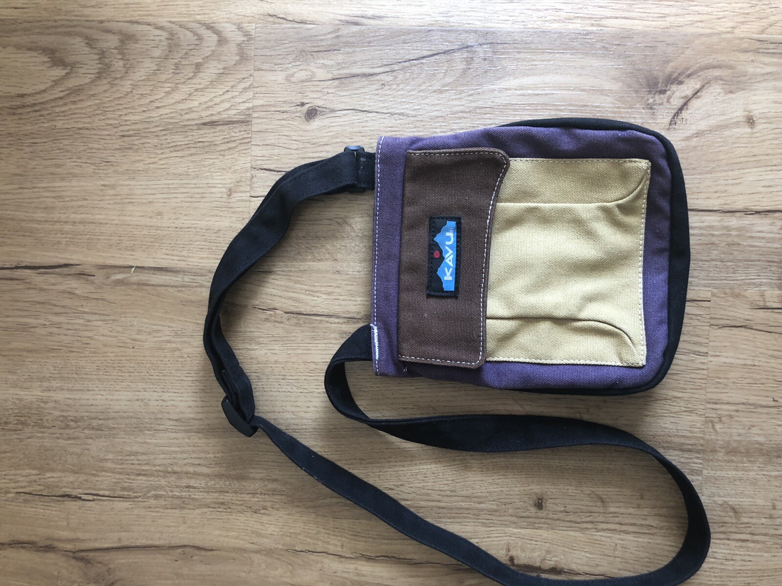 KAVU Keeper Semi Padded Sling Canvas Crossbody Bag