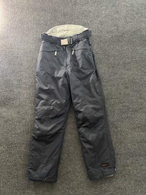 VINTAGE Etirel Snow Pants Womans 30x30 Navy Blue Insulated Ski Trousers