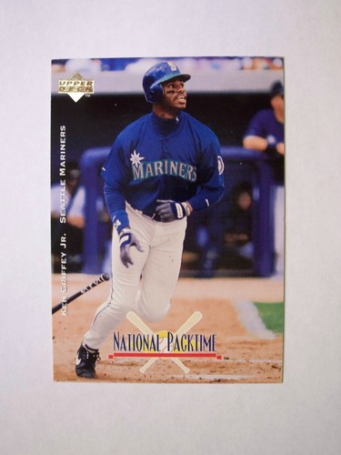 1995 Upper Deck National Packtime #6 KEN GRIFFEY JR (Seattle Mariners)-¡Como nuevo! L@@K!