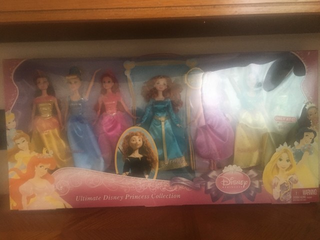 disney princess collection 7 dolls