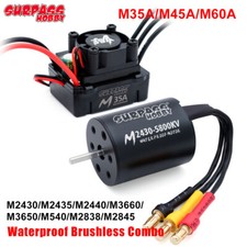 SURPASS HOBBY Brushless Motor ESC for For 1/10 1/12 1/14 1/16 1/18 RC Car Boat