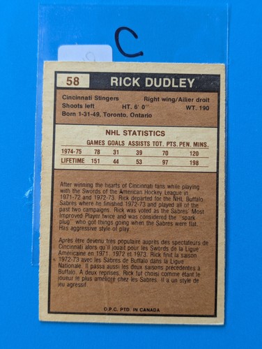 1975-76 O-Pee-Chee WHA Hockey - U-Pick - Picture 124 of 318